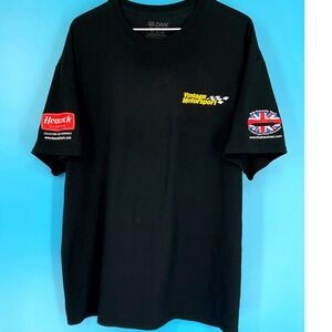 Racing 79 Graphic T-Shirt Gildan Men's XL Black Motorsport Tee